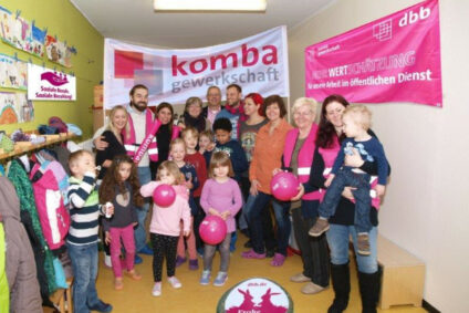 Landesweite Osteraktion der komba/des dbb