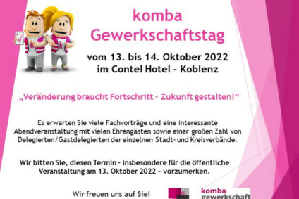 Gewerkschaftstag 2022 / Geschäftsbericht